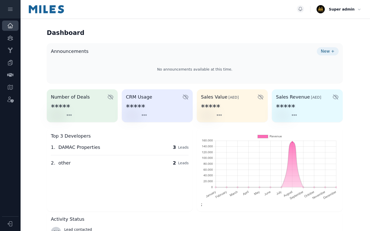 Milestone Homes CRM