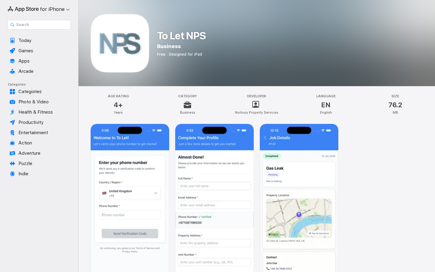 Norbury To-Let (NPS)